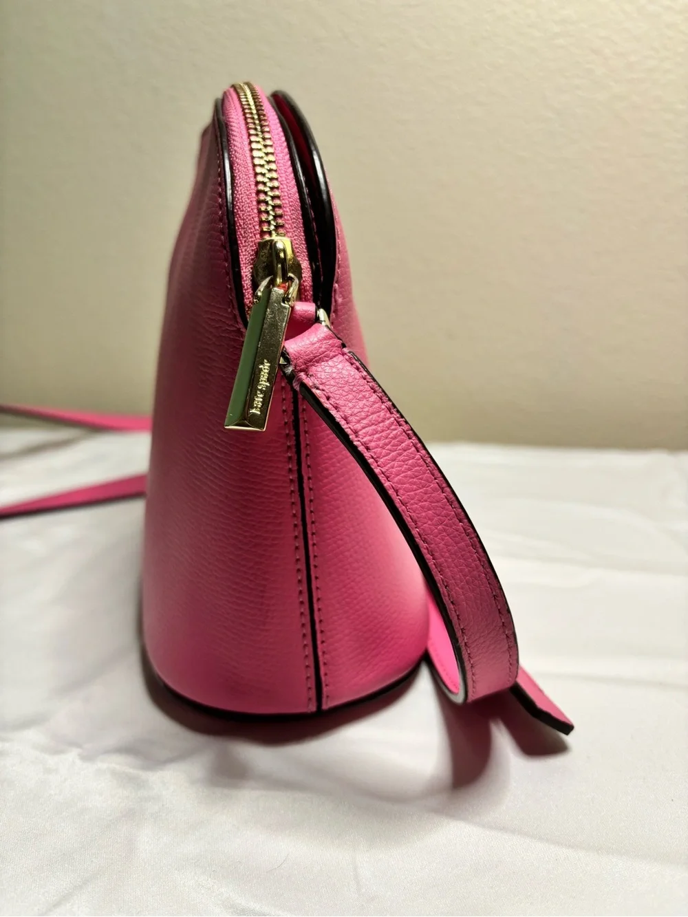 Kate Spade Sylvia Medium Dome Pebbled Leather Crossbody